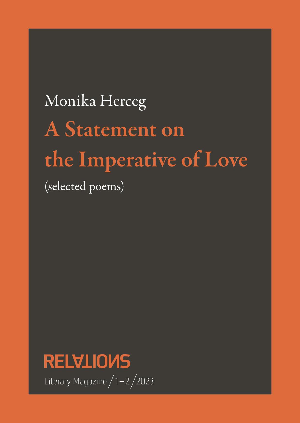 A Statement on the Imperative of Love